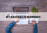 聚火炼星区块链公司[聚焱燃烧技术]