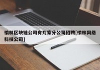 榆林区块链公司有几家分公司招聘[榆林网络科技公司]